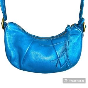 Bandolino Blue Purse women’s Handbag Pocket book shoulder Bag
